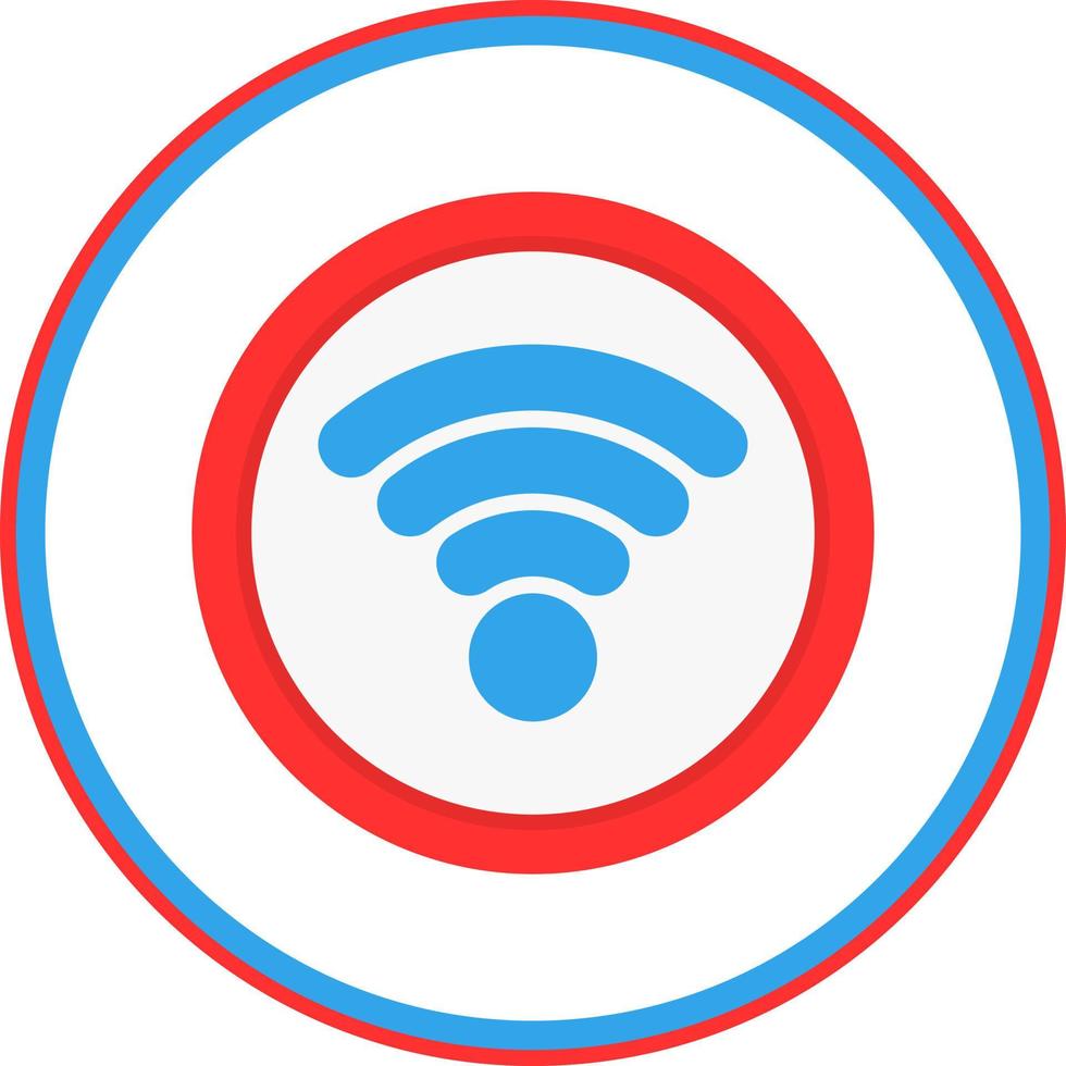 design de ícone de vetor de sinal wi-fi