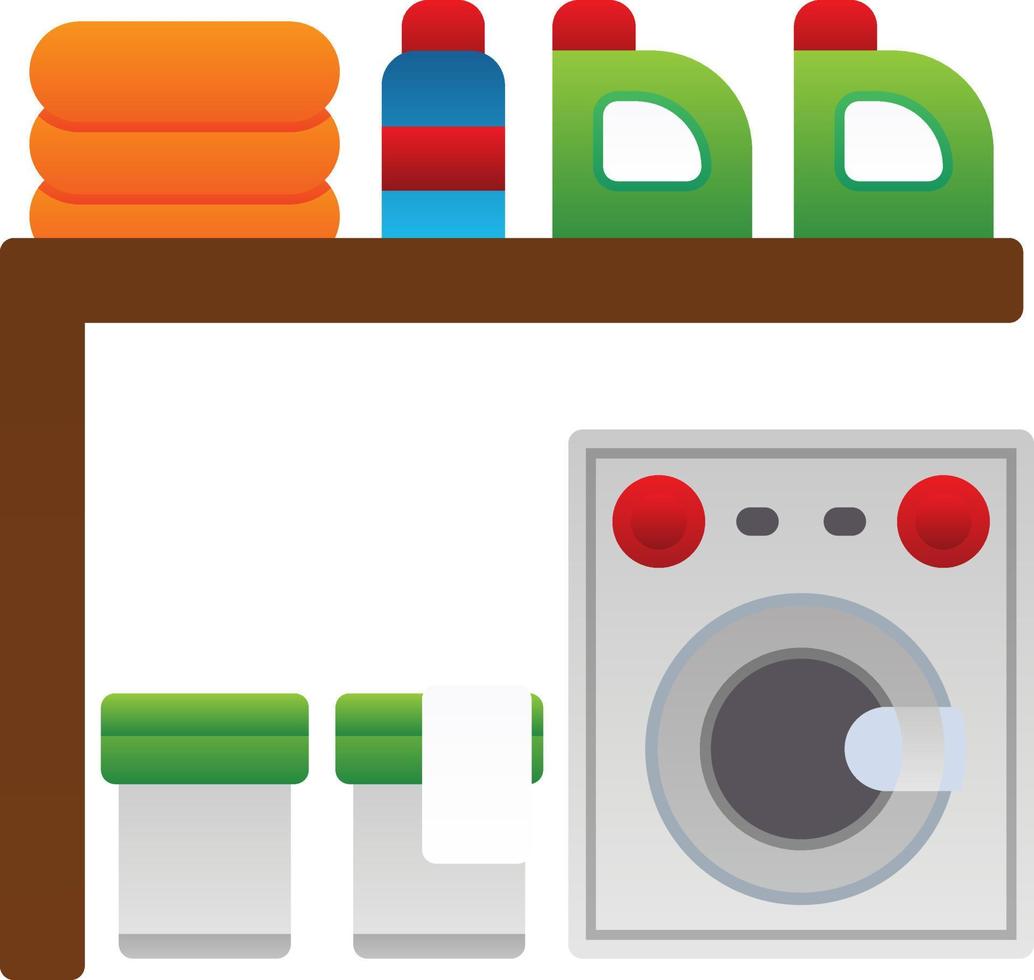 design de ícone de vetor de lavanderia