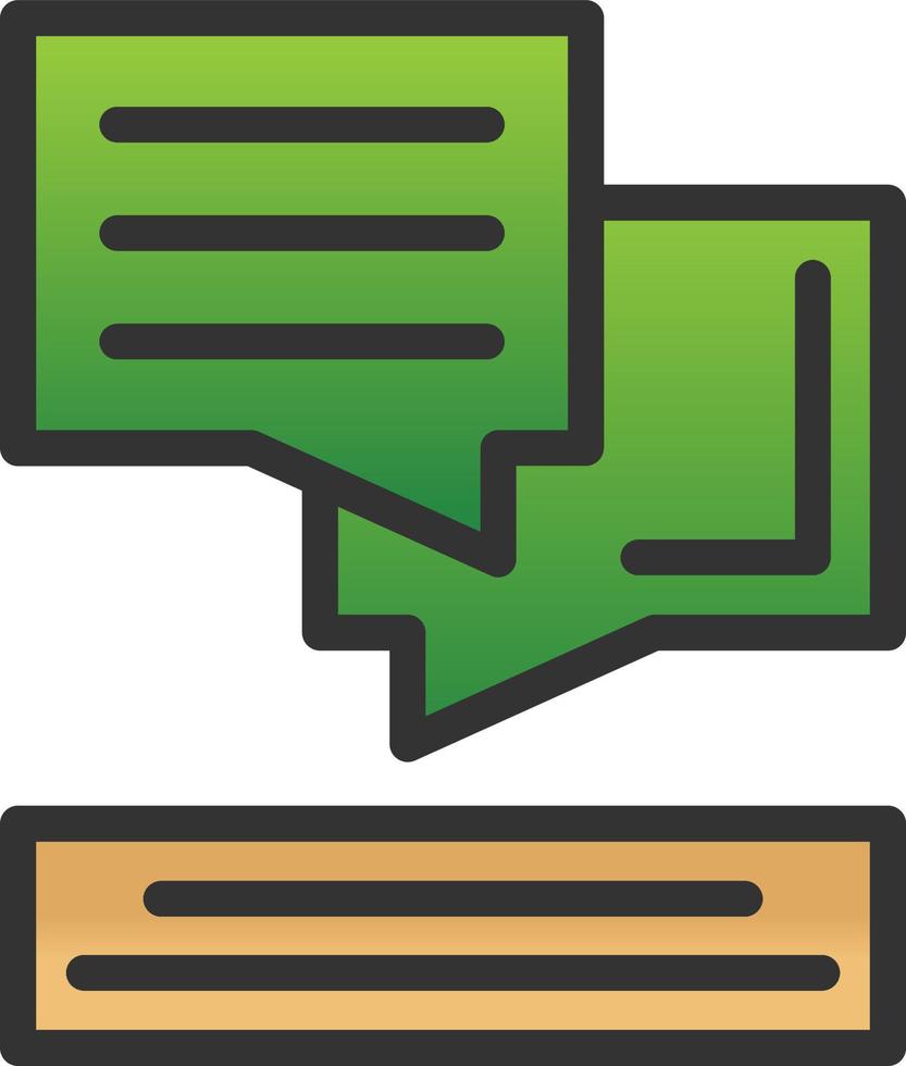 design de ícone de vetor de diálogo