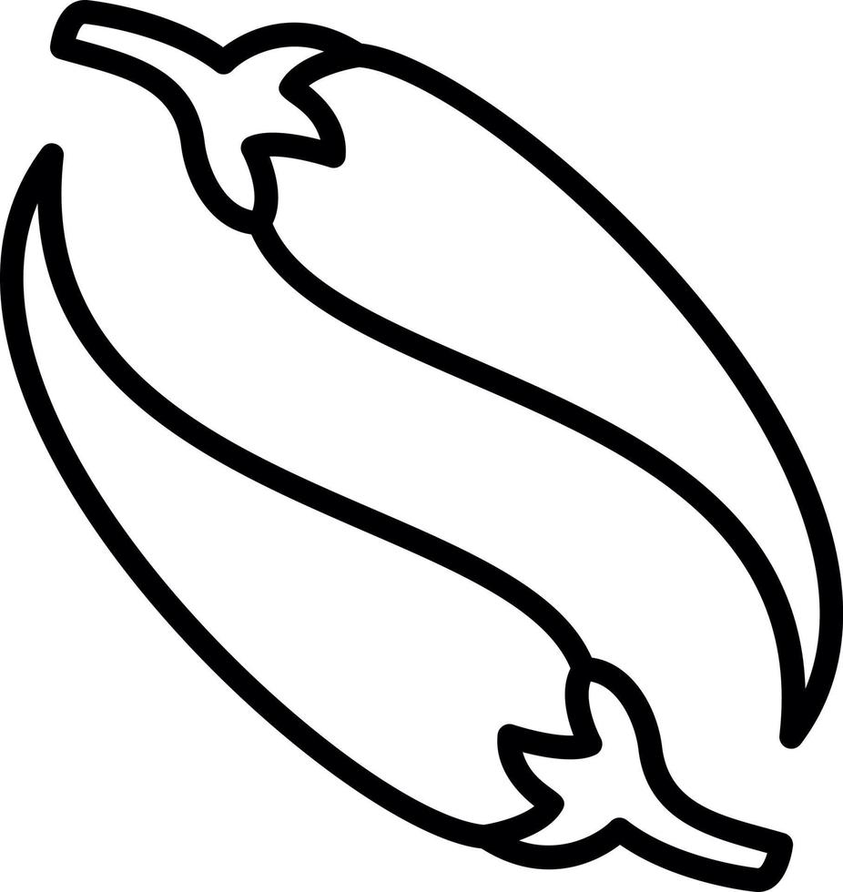 design de ícone de vetor de pimentão