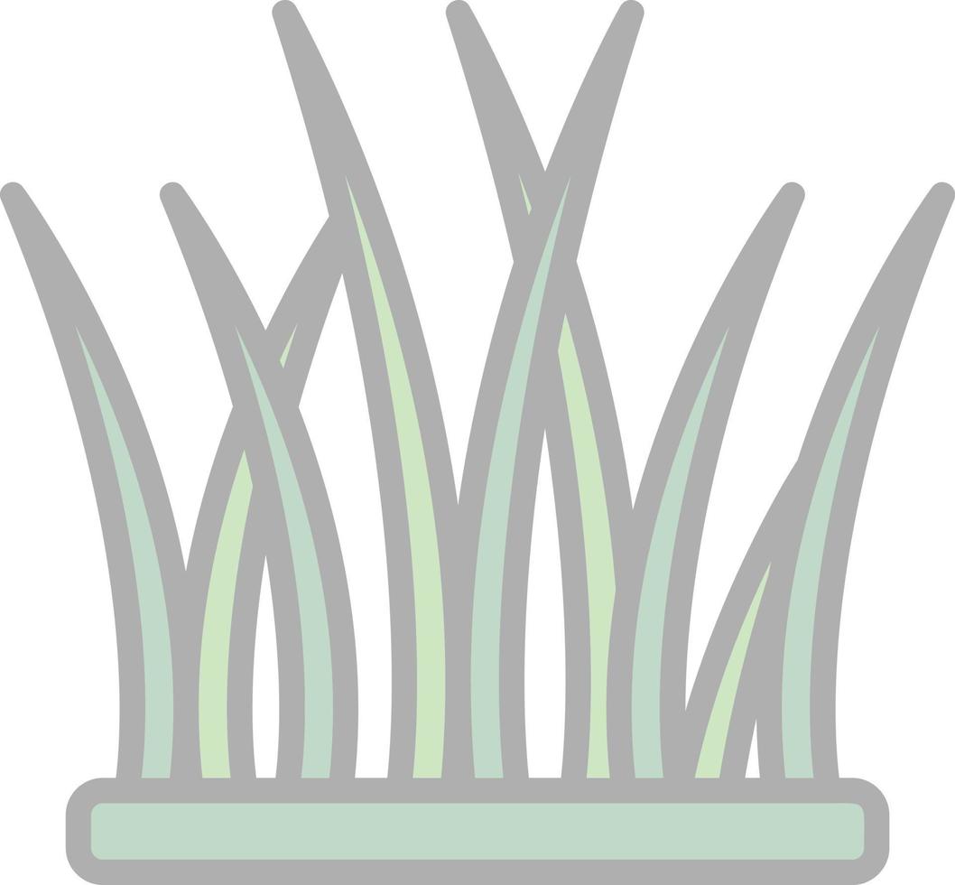 design de ícone de vetor de grama