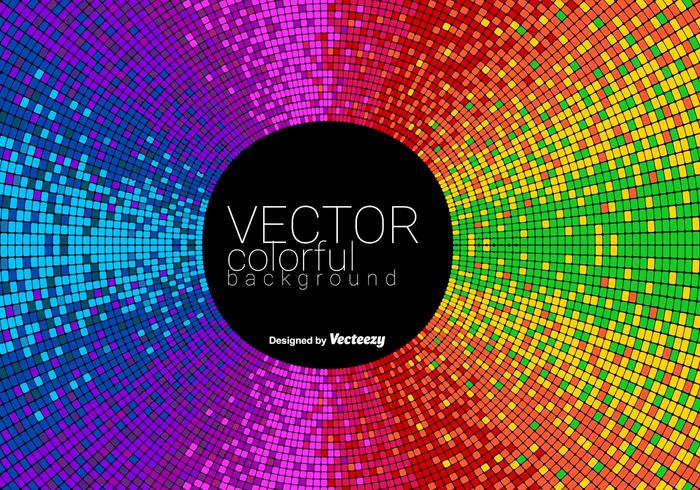 Vector Abstract Colorful Silhouettes Background