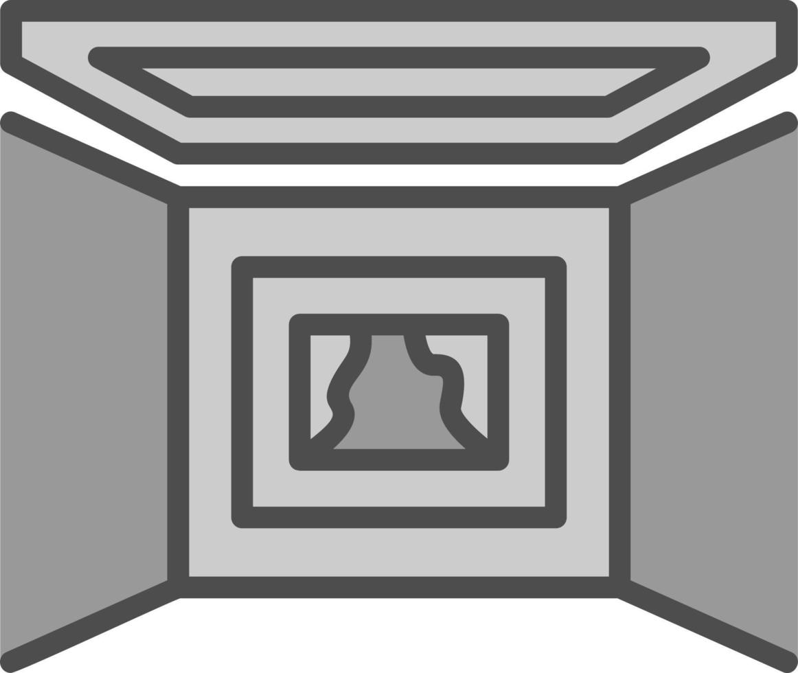 design de ícone de vetor de teto
