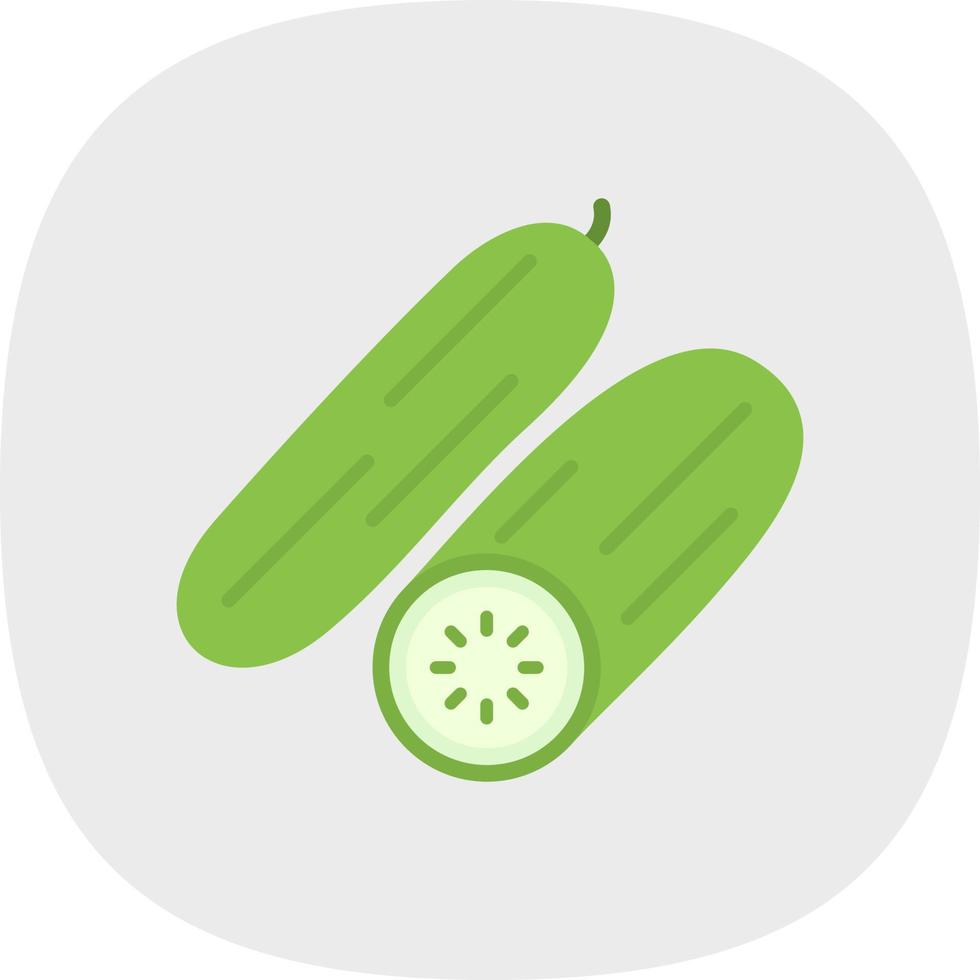 design de ícone de vetor de pepino