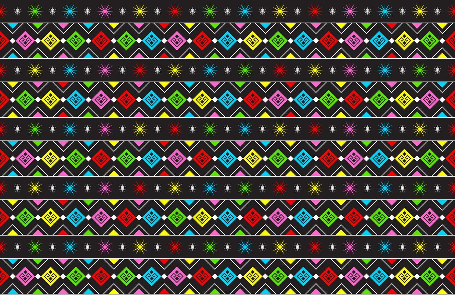 cor fofa abstrata geométrica tribal étnica ikat folclore argyle oriental padrão nativo design tradicional para fundo, tapete, papel de parede, roupas, tecido, embrulho, impressão, batik, folk, malha, vetor de listras
