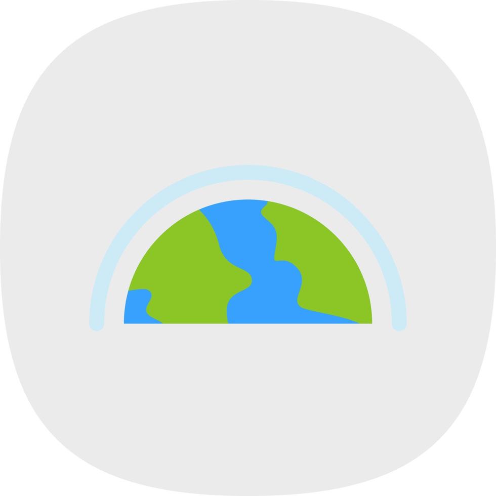 design de ícone de vetor de ozônio