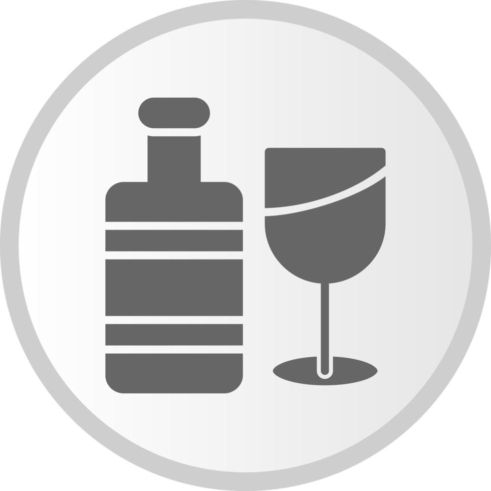 ícone de vetor de copo de vinho