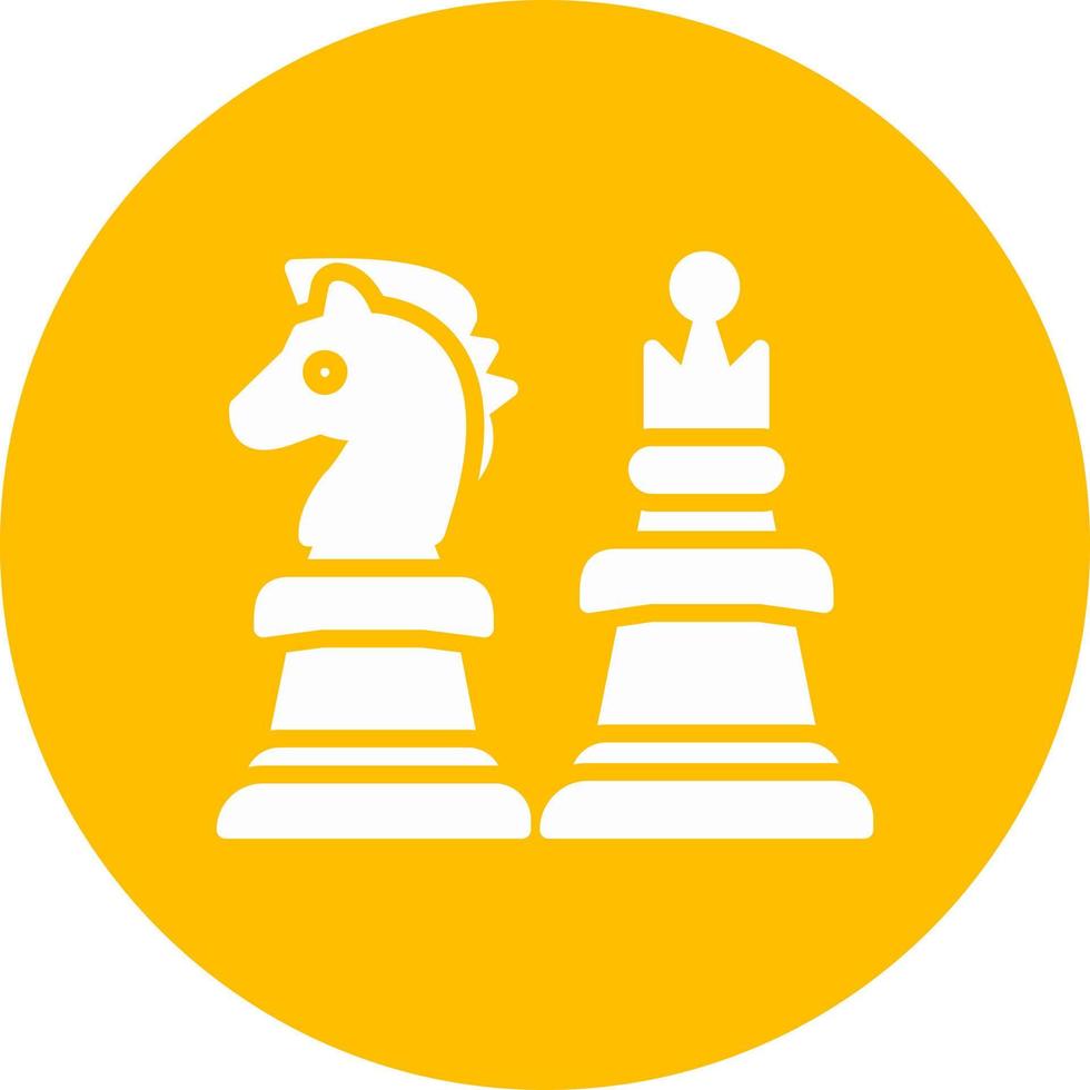ícone de vetor de xadrez