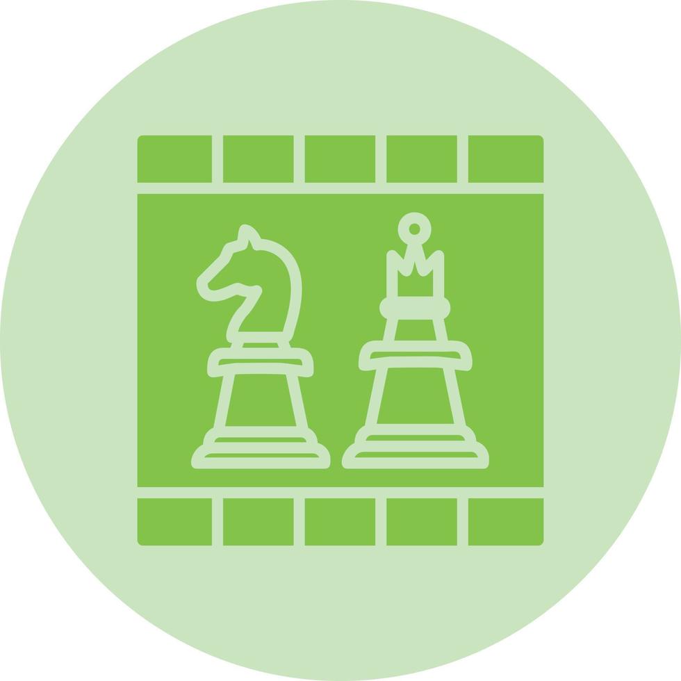 ícone de vetor de tabuleiro de xadrez