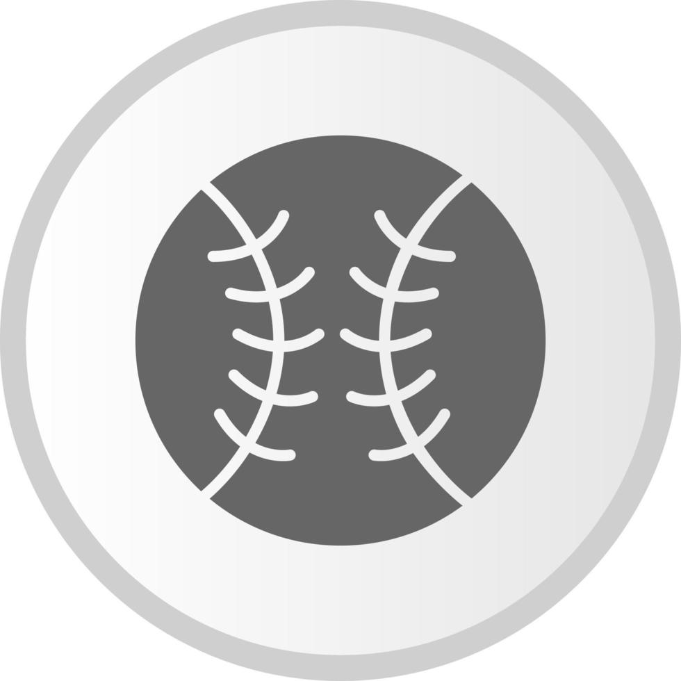 ícone de vetor de bola de base