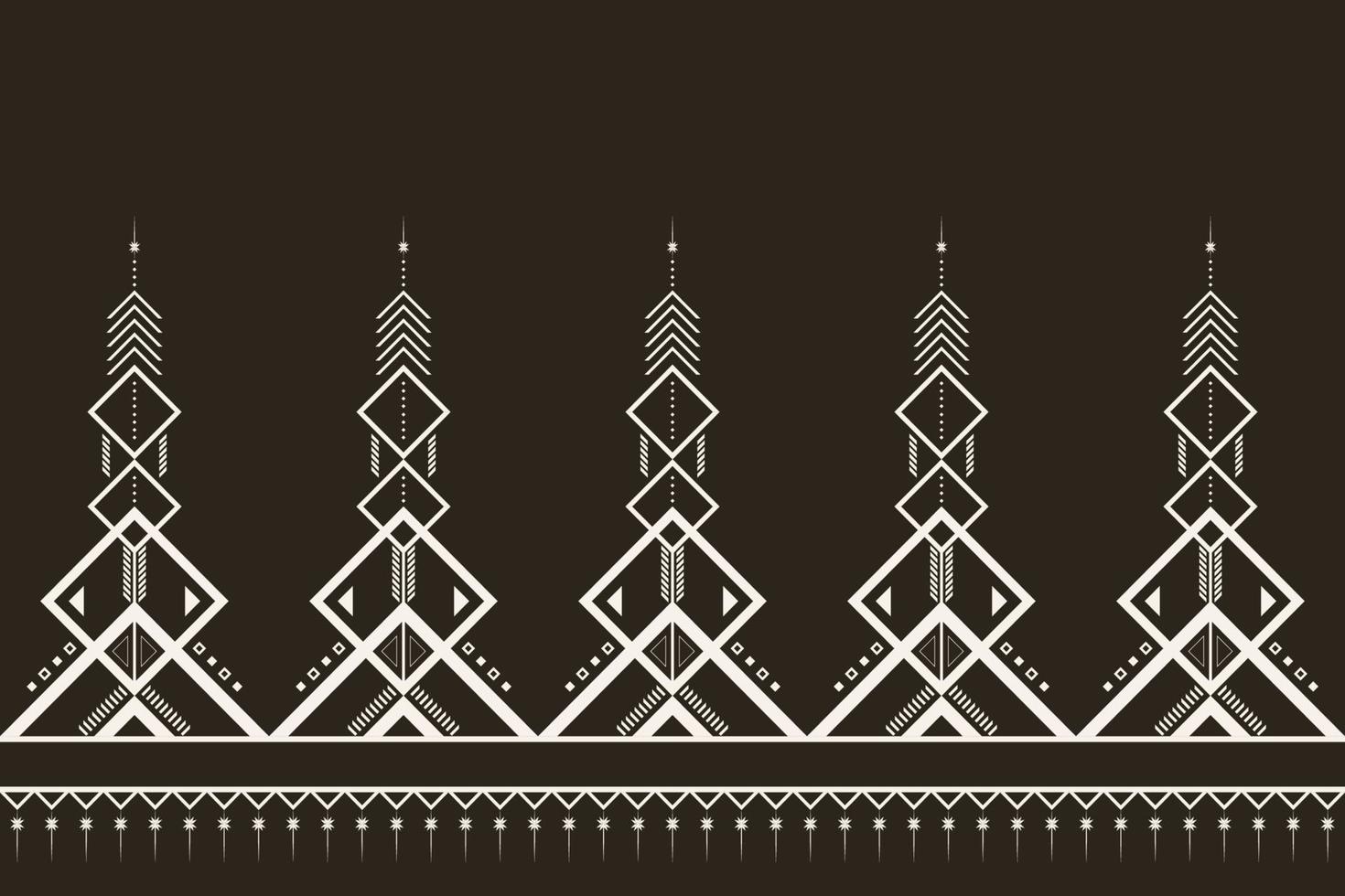 vetor de padrão sem emenda de padrão étnico geométrico. têxtil de dois tons de geometria abstrata étnica de estilo. padrão para tecido, plano de fundo, inverno, travesseiro, papel de parede, tapete, decoração, étnico, batik, decorativo.