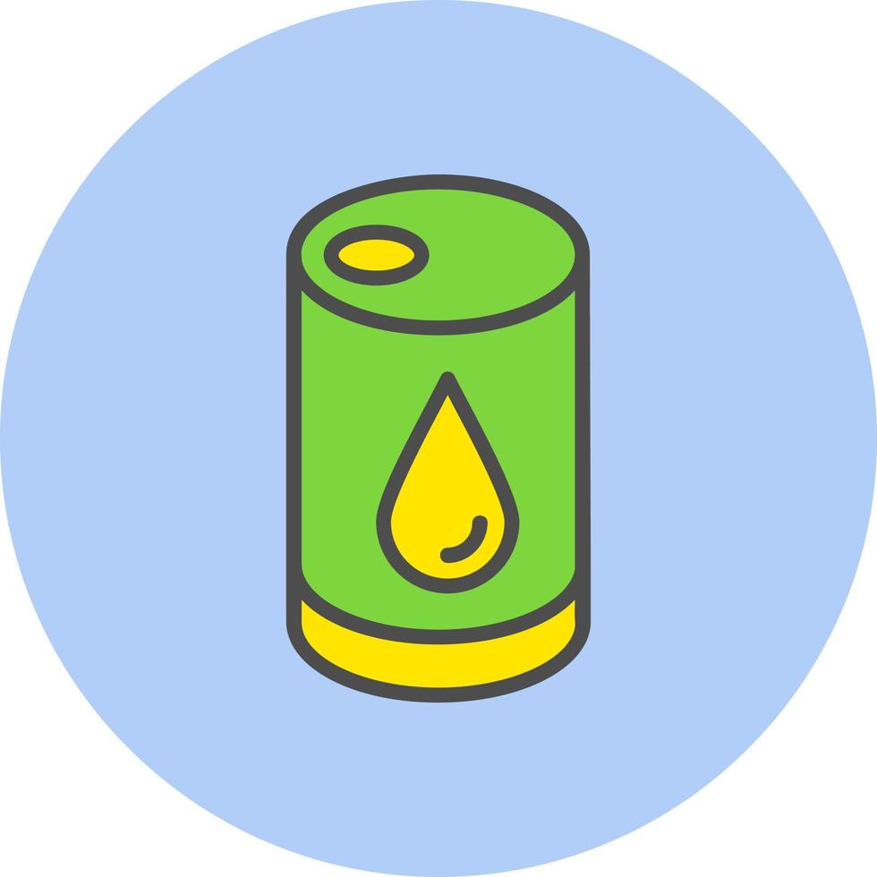 ícone de vetor de óleo berral