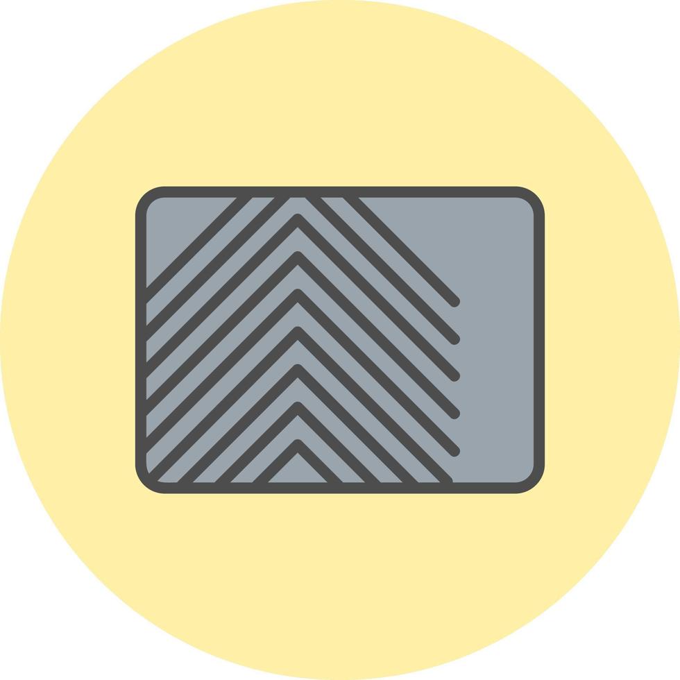 ícone de vetor de mouse pad