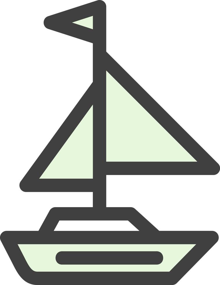 design de ícone de vetor de barco