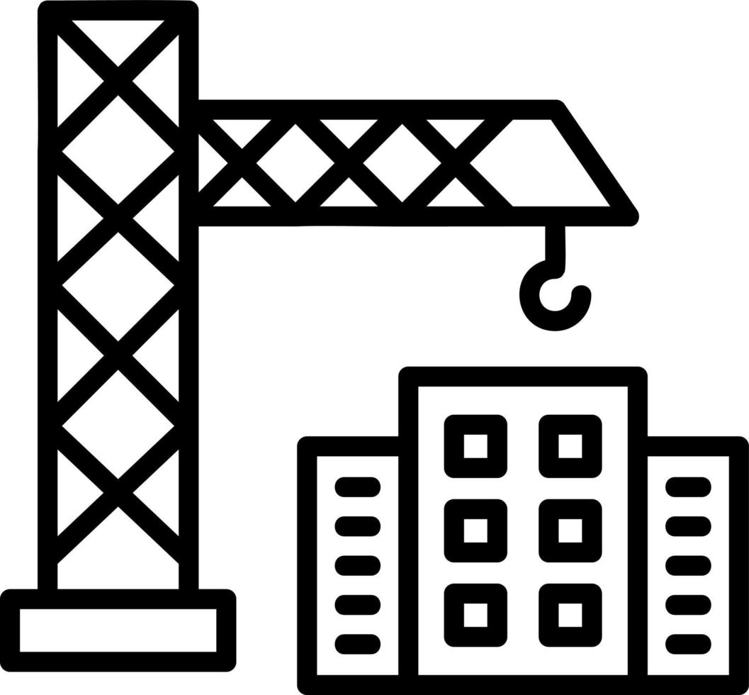 design de ícone de vetor de construção