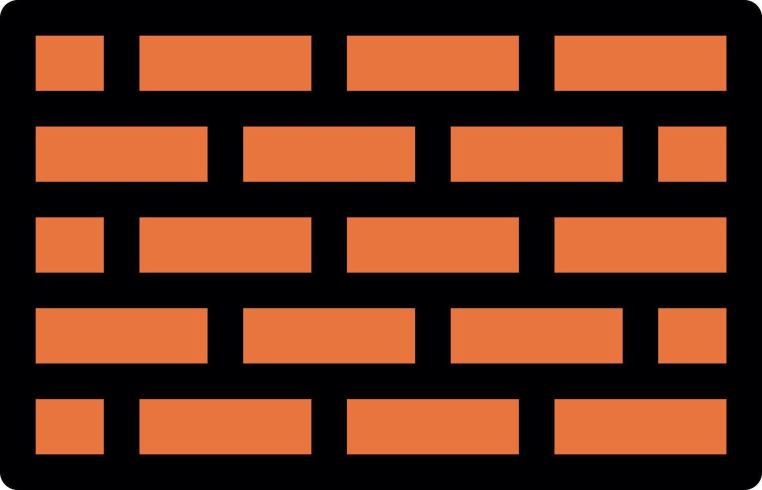 design de ícone de vetor de parede