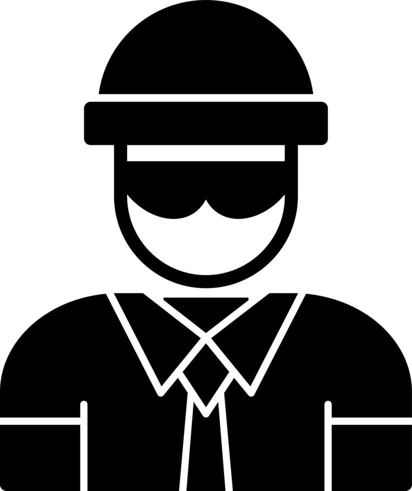design de ícone de vetor de ladrão