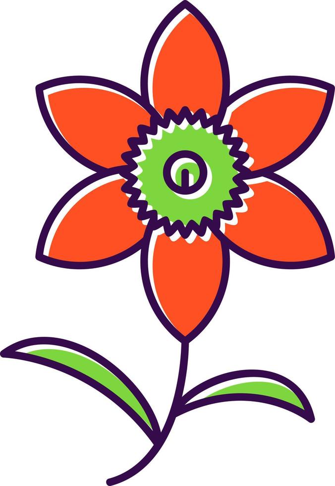 design de ícone de vetor de narciso