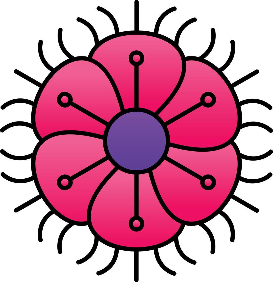design de ícone de vetor de cravo-da-índia com franjas