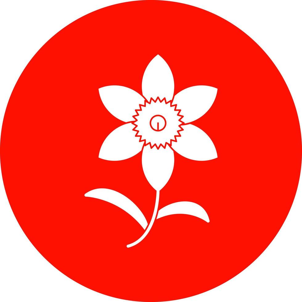 design de ícone de vetor de narciso