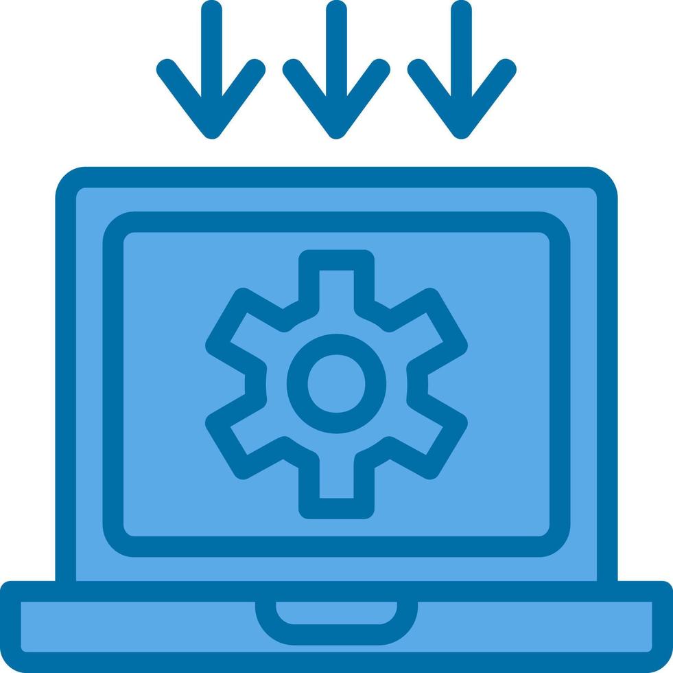 design de ícone de vetor de processamento de dados