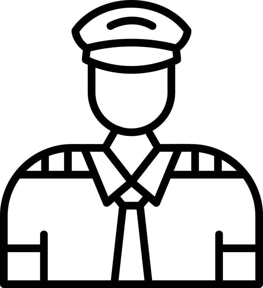 design de ícone de vetor piloto