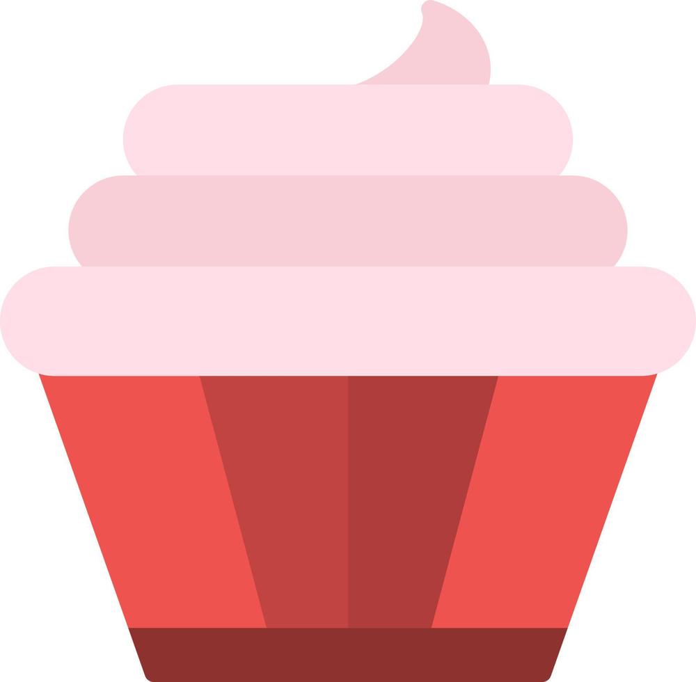 design de ícone de vetor de cupcakes