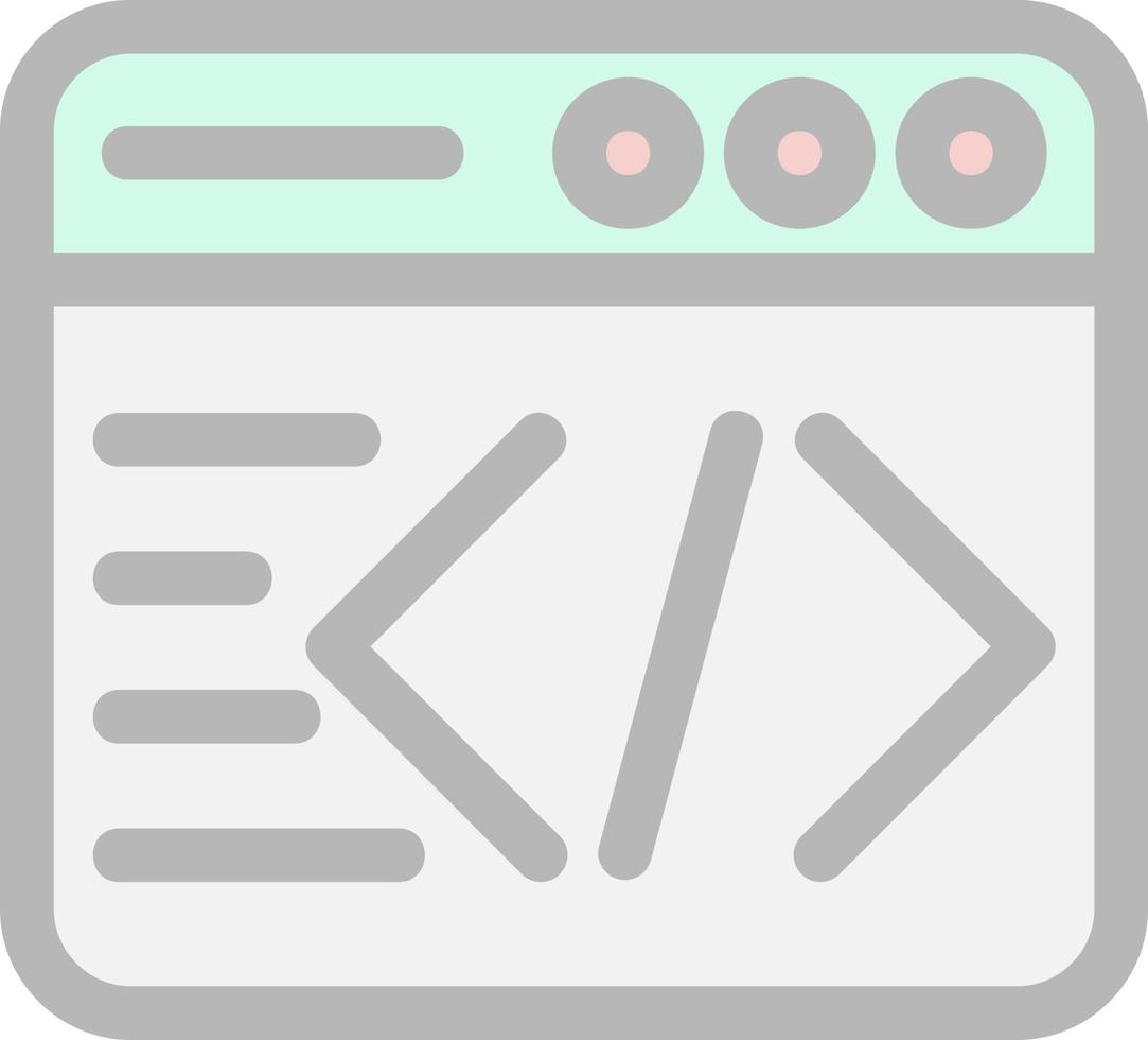 design de ícone vetorial de código vetor
