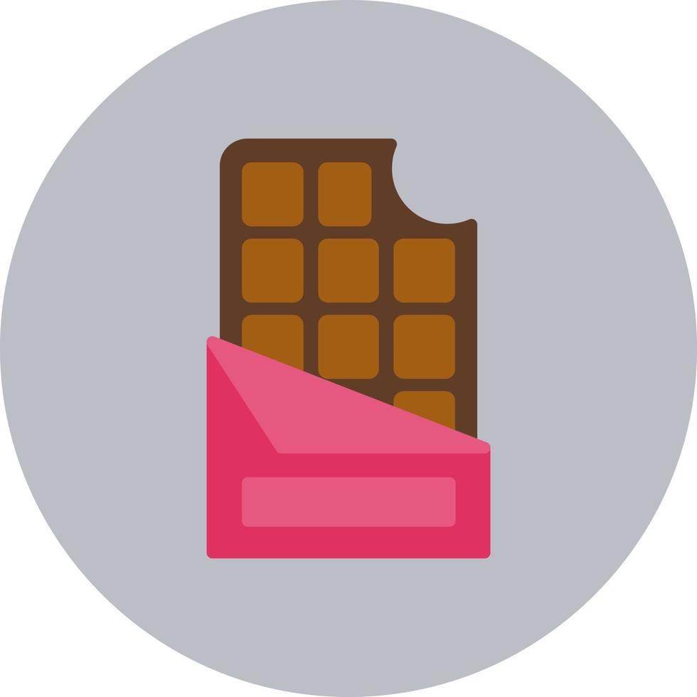 ícone de vetor de barra de chocolate