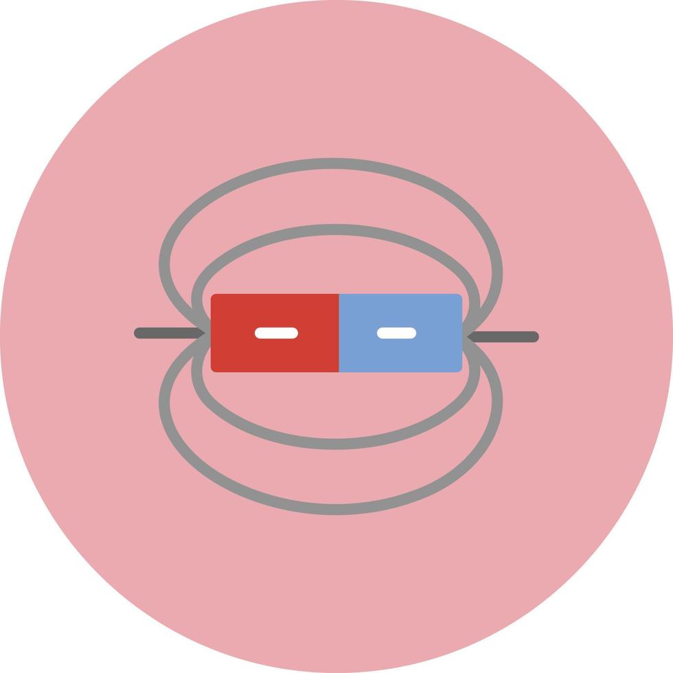 ícone de vetor de campo magnético