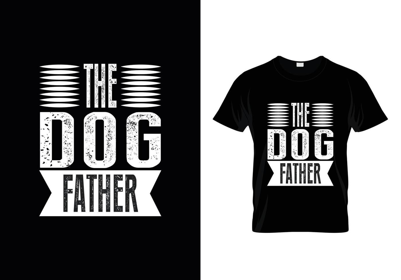 design de camiseta de cachorro. design de pata para amantes de cães. dizendo - meu cachorro pensa que eu sou ótimo. vetor