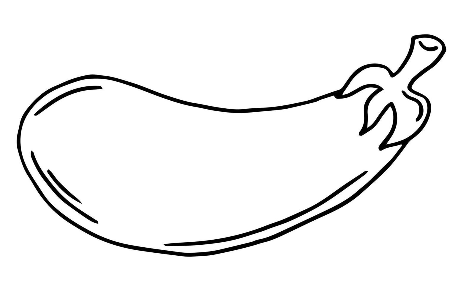 ícone de berinjela. modelo de símbolo vegetal de berinjela para ilustração em vetor logotipo de coleção de design gráfico e web
