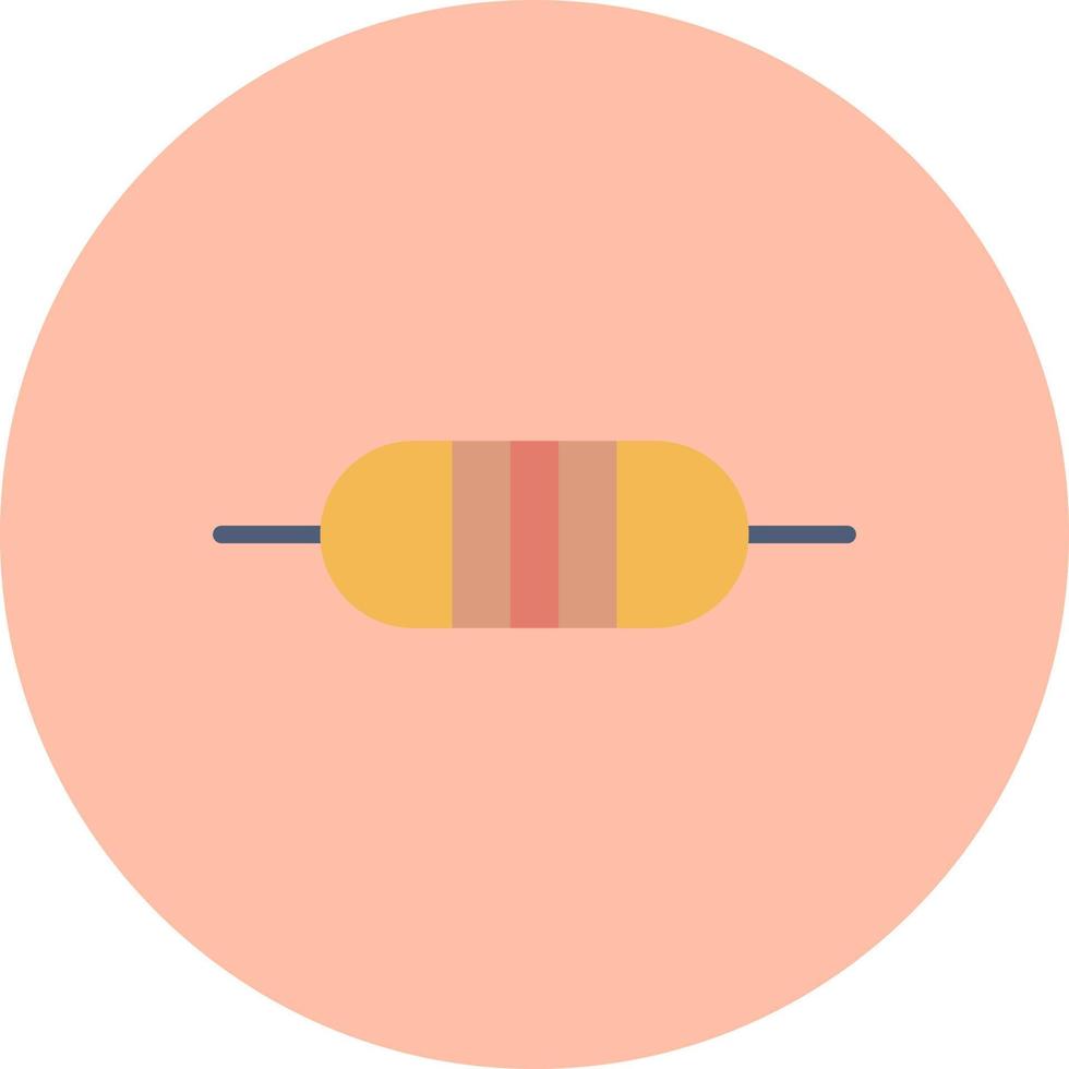 ícone de vetor de resistor