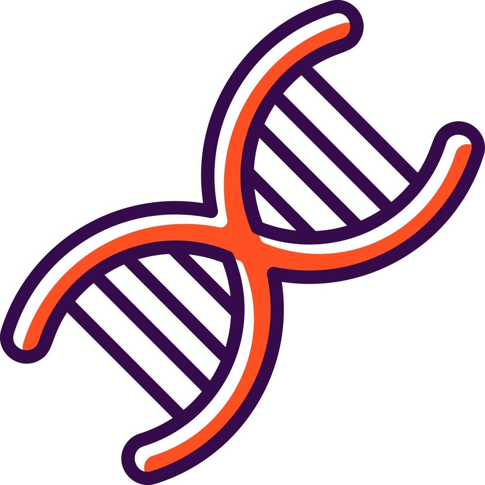 design de ícone de vetor de dna