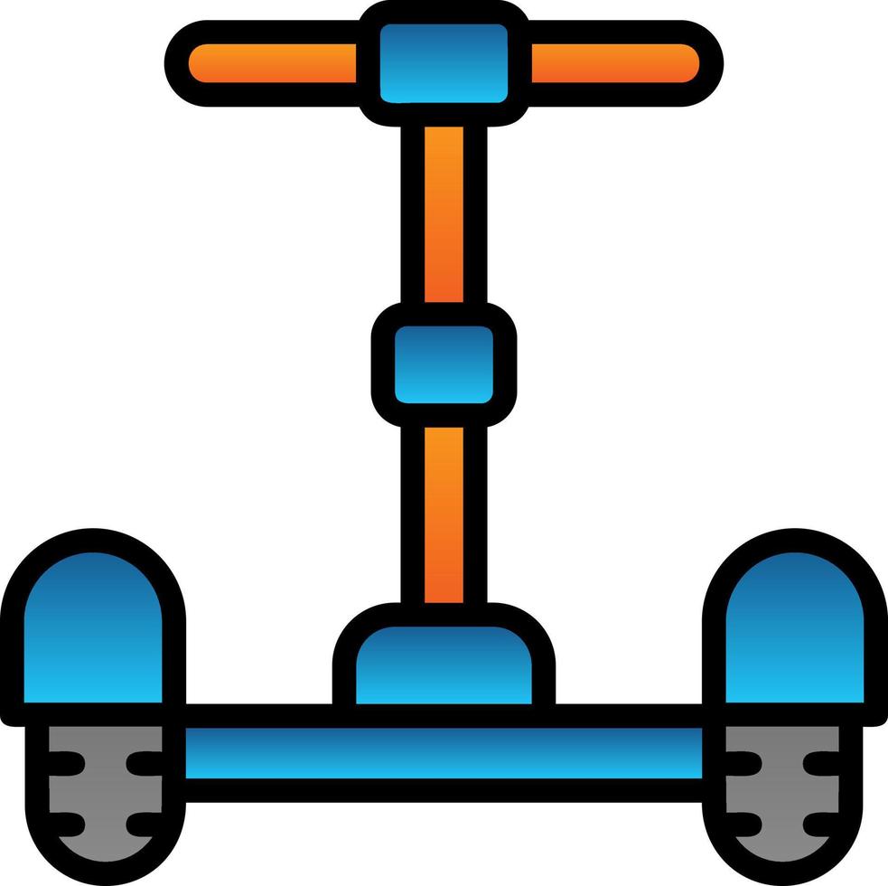 design de ícone de vetor de segway