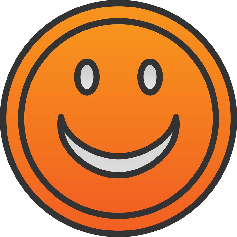 design de ícone de vetor de sorriso