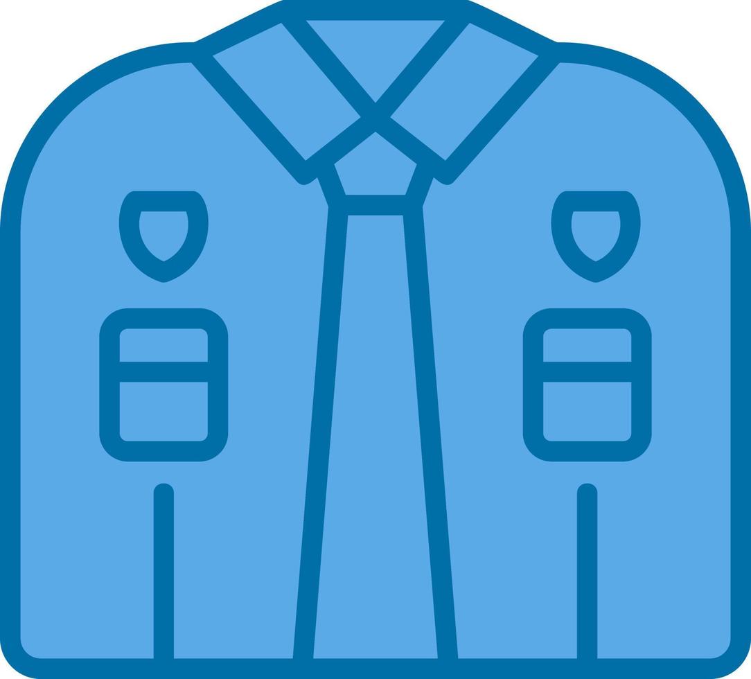 design de ícone vetorial uniforme da polícia vetor