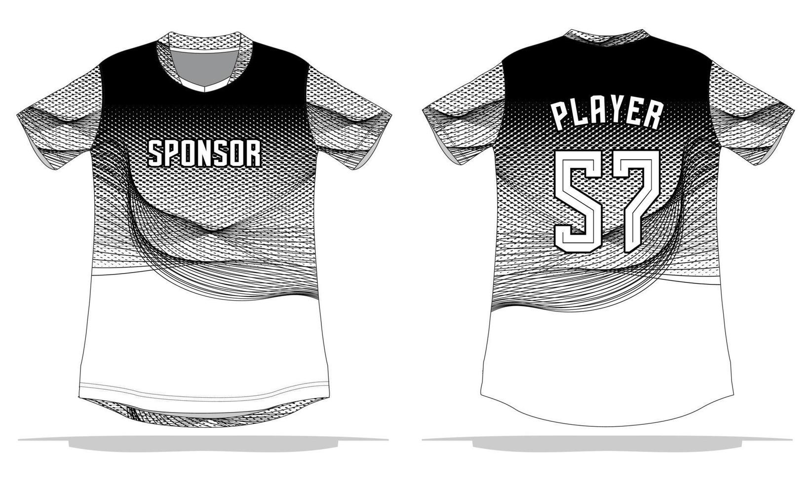 design de plano de fundo padrão uniforme esportivo vetor