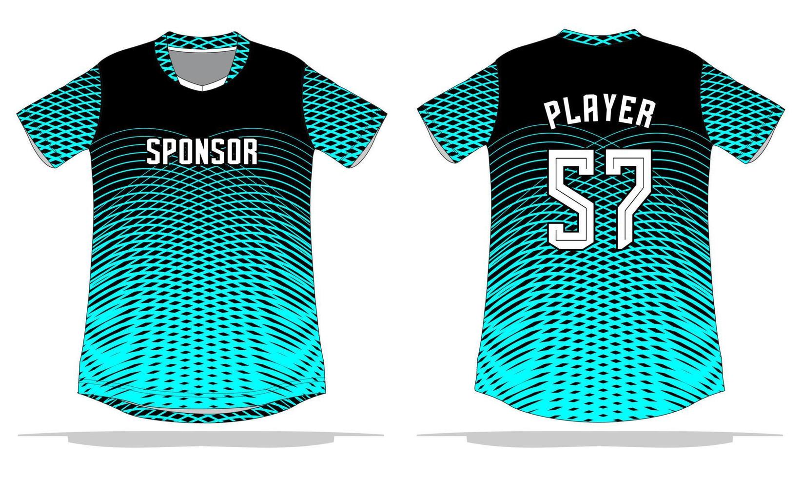 design de plano de fundo padrão uniforme esportivo vetor