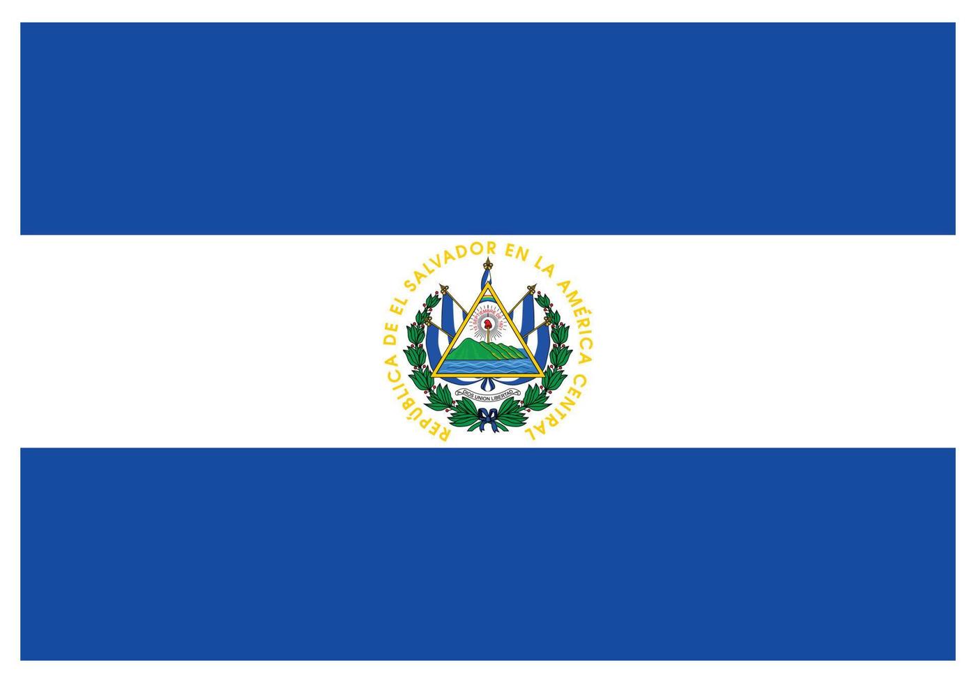 bandeira nacional de salvador - ícone de cor plana. vetor