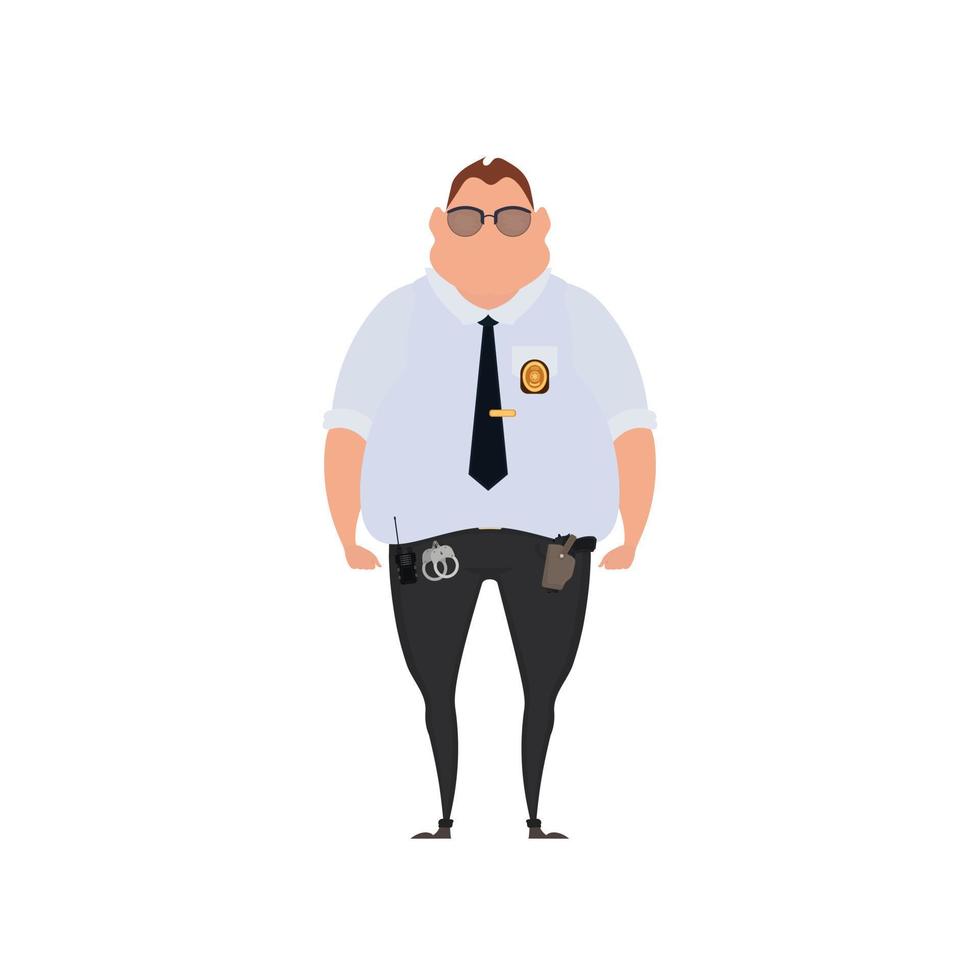 homem com ilustração em vetor uniforme piloto em design.vector de cor plana sobre fundo branco.