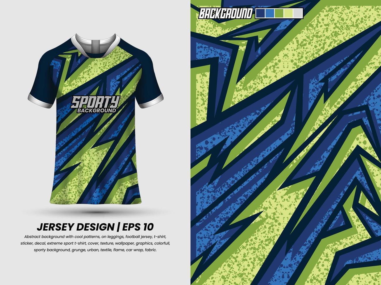 design de camisa de futebol para sublimação, design de camiseta esportiva, modelo de camisa vetor