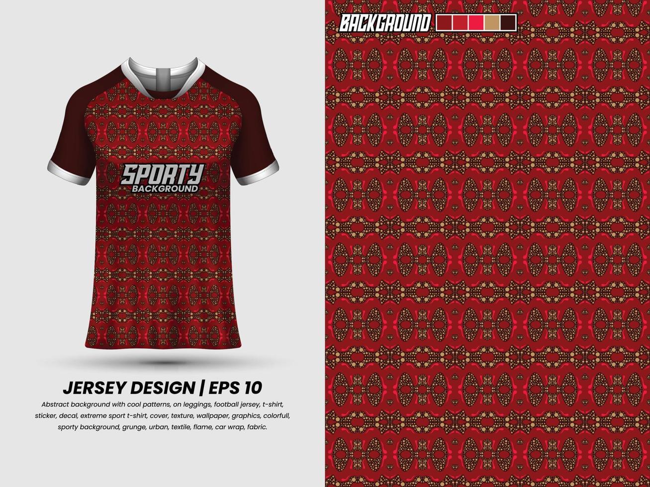 design de camisa de futebol para sublimação, design de camiseta esportiva, modelo de camisa vetor