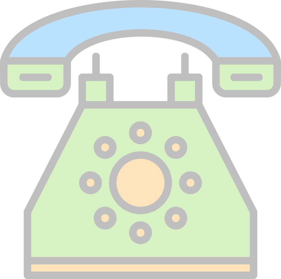 design de ícone de vetor de telefone