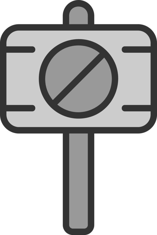 design de ícone de vetor de manifestação