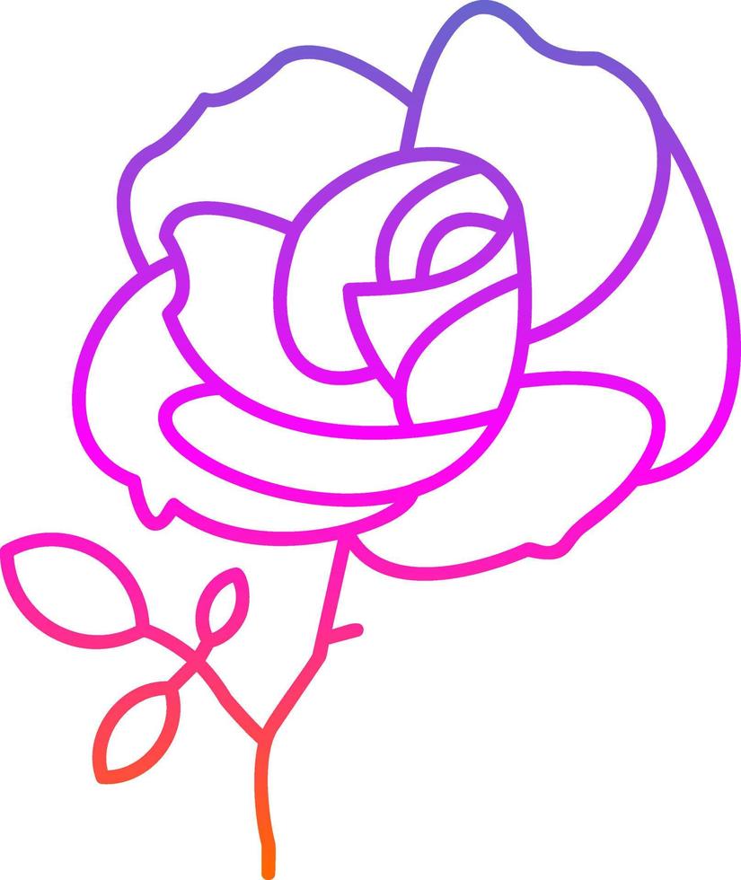 design de ícone de vetor rosa