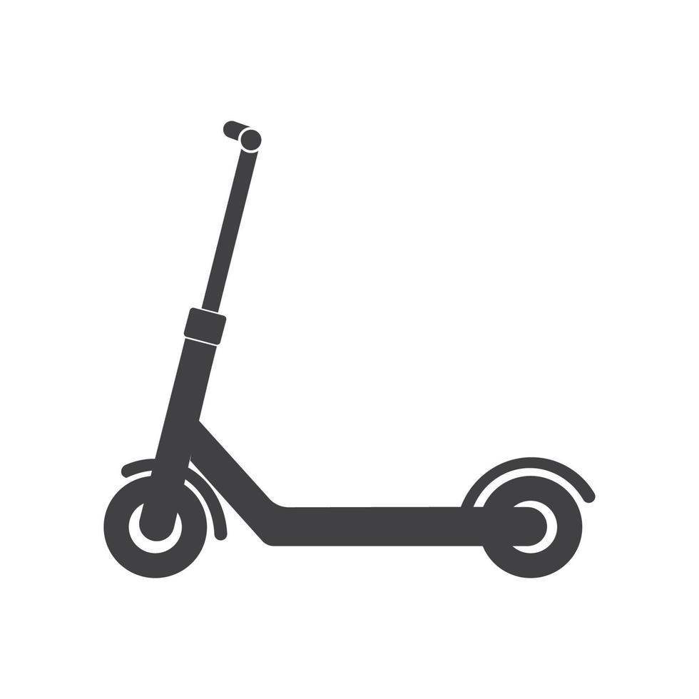 vetor de logotipo de scooter