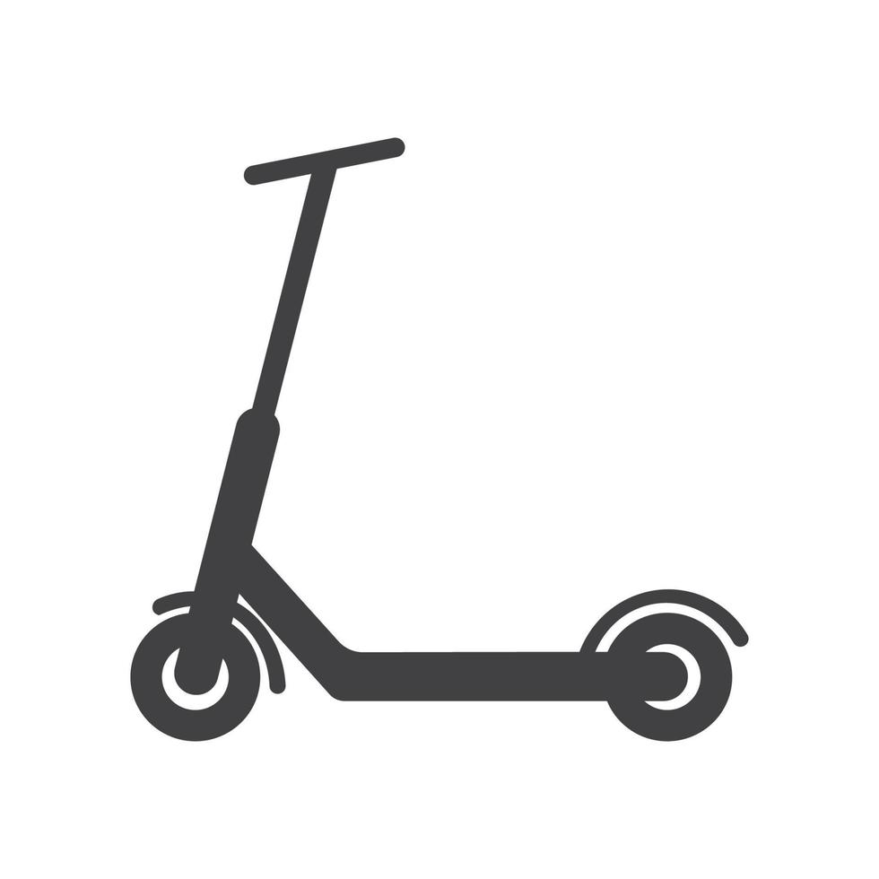 vetor de logotipo de scooter