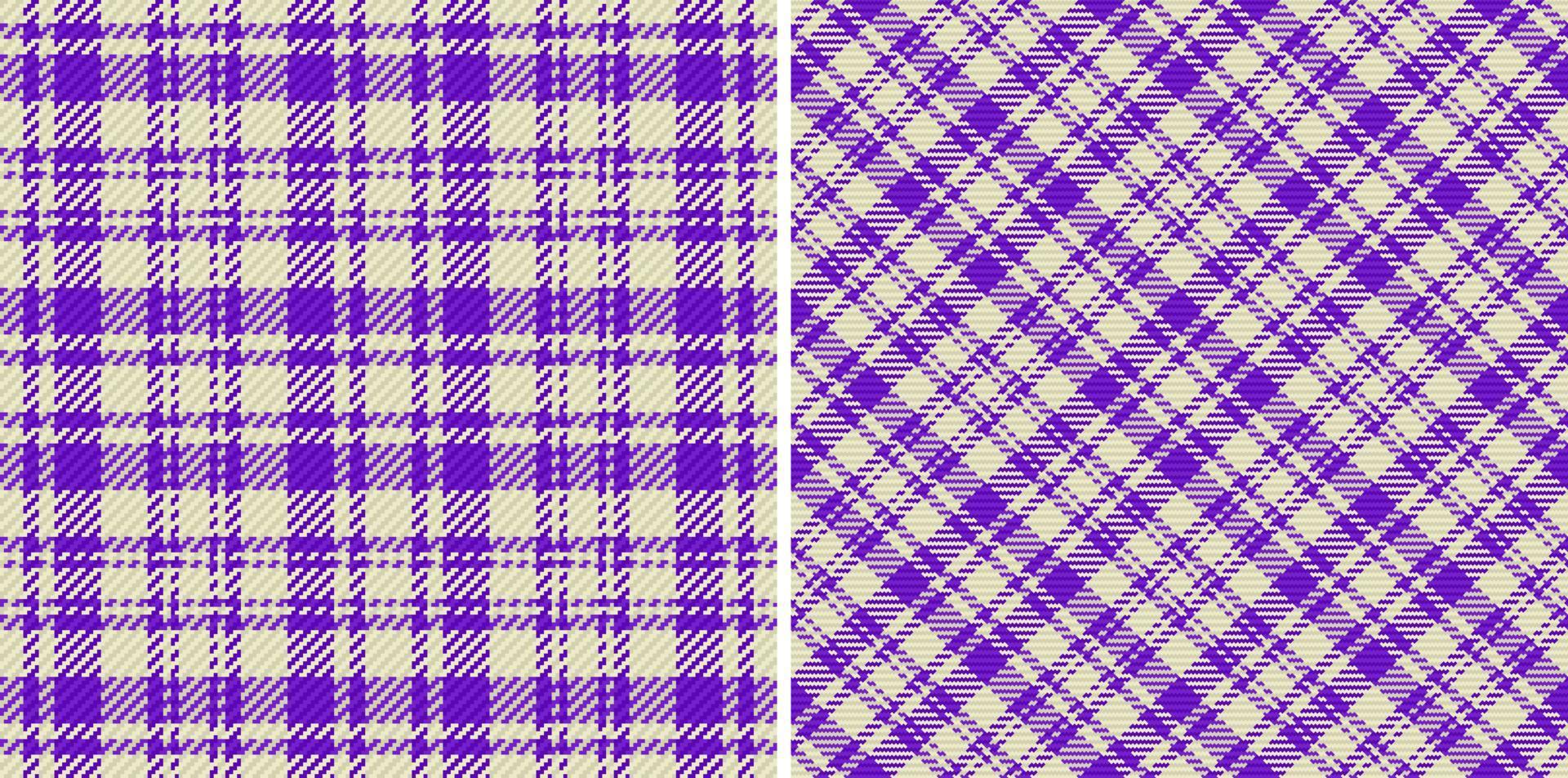 padrão de vetor de fundo. xadrez xadrez sem costura. tecido textura têxtil tartan.