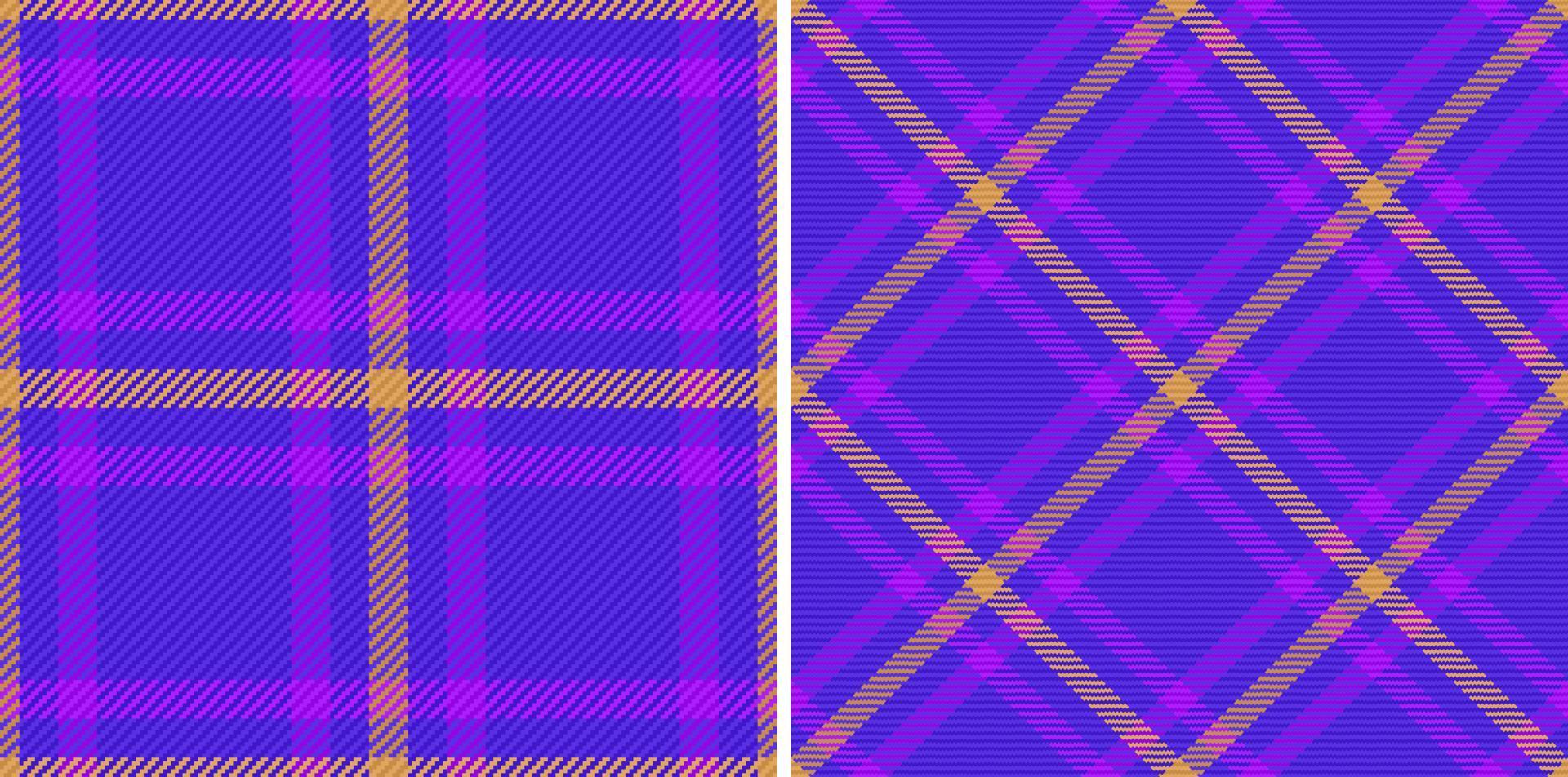 fundo padrão de textura. cheque xadrez tartan. vetor sem emenda de tecido têxtil.